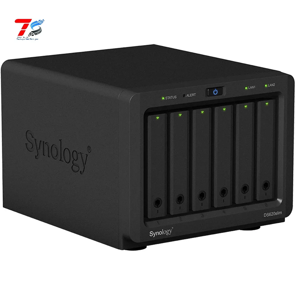 Thiết bị lưu trữ NAS Synology DiskStation DS620slim